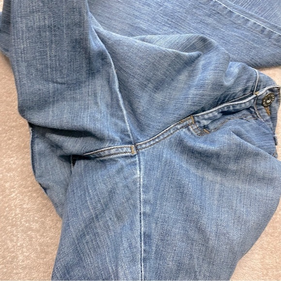 Vintage Y2K Tommy Hilfiger Med Light Wash Mid Rise Straight Leg Jeans 27 - Picture 7 of 13